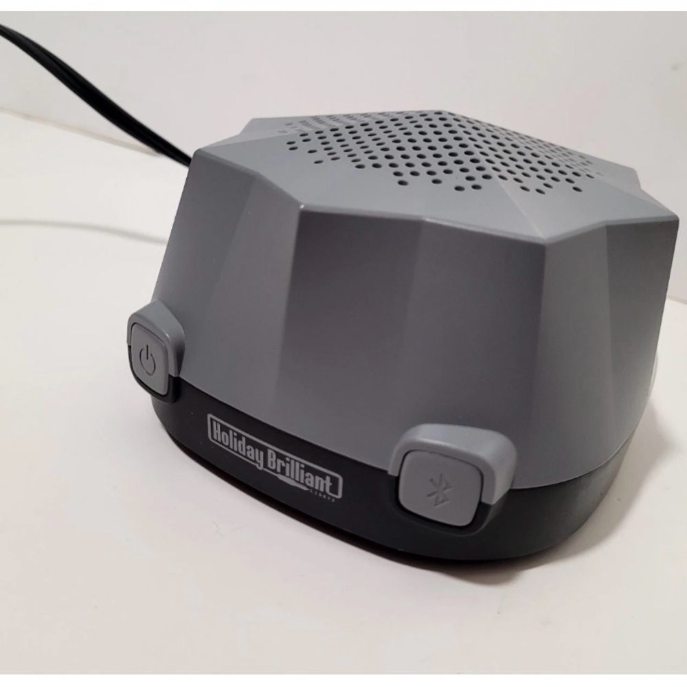 Holiday Brilliant Gray Star Projector Night Light